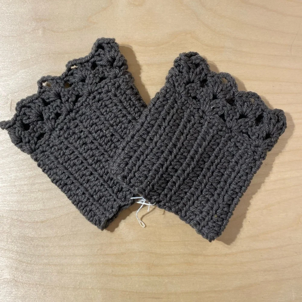 Handmade Crochet Boot Covers (FC)